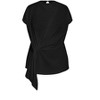 Women's Plus Size Temple Ave Top - black | CITY CHIC - 4 of 4