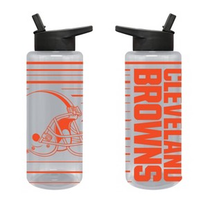 NFL Cleveland Browns Acrylic Water Bottle with UV Graphics - 34oz - 1 of 4