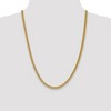 Black Bow Jewelry 4.5mm 14k Yellow Gold Hollow Franco Chain Necklace - 2 of 4