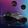 12V Toddler Electric Vehicle,Ride On Car for Kids,Sports Car with Remote Control,3 Speed - 2 of 4