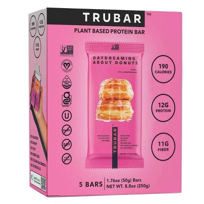 TRUBAR Daydreaming About Donuts Nutrition Protein Bars - 5ct