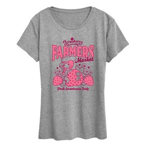 Women's - Strawberry Shortcake - Farmers Market Short Sleeve Graphic T-Shirt - 1 of 4