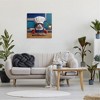 Stupell Industries Fresh Baked Fish Cookies Cat Chef Astrological Symbol Canvas Wall Art - 2 of 4