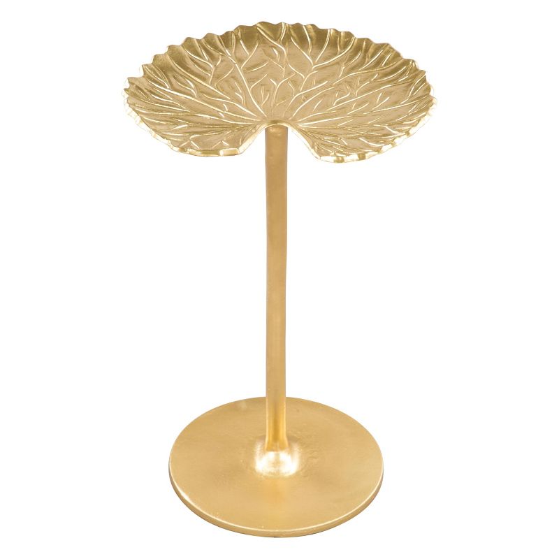 Leah Side Table Gold - ZM Home, 5 of 12