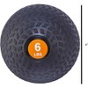 Fitvids 6 Pound Weighted Medicine Ball for Home Gym Training and Fitness, Orange - 3 of 4