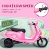 24V Kids Motorcycle for Big Kids, 14MPH Max Speed Electric Motorcycle with 350W Motor - 3 of 4
