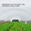 VEVOR Greenhouse Film 8x25ft,Greenhouse Polyethylene Film 6 Mil,Clear Greenhouse Plastic Greenhouse Plastic Film UV Resistant,Keep Warming,Transparent - 4 of 4