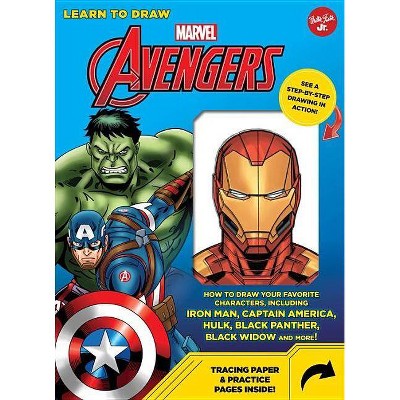 Learn to Draw Marvel Avengers - by  Disney Storybook Artists (Spiral Bound)