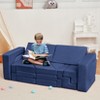 Kids Couch 8PCS Play couch,modular kids play couch for playroom, Playhouse Play Set for Toddlers Babies, Foam Modular Sectional Sofa - 3 of 4
