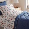 All Star Sports Kids' Cotton Sheet Set - Pillowfort™ - 2 of 4