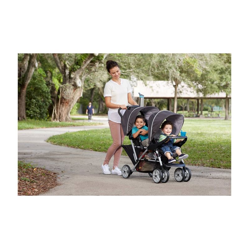 Graco DuoGlider Click Connect Double Stroller, 4 of 5