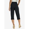 Jessica London Women's Plus Size Soft Ease Capri - 3 of 4