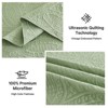 Inhand Microfiber Quilt Bedding Set, Soft Lightweight Coverlet For All Season - 3 of 4