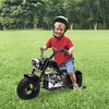 Kids off-road motorcycles, powerful drive, with spring suspension and headlights, suitable for teenagers aged 14 and up, with a top speed of 16.5 mph - 3 of 4