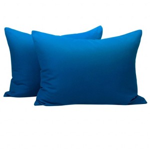 2 Pack Brushed Microfiber Zippered Toddler Pillowcases, Super Soft and Cozy Travel Pillow Cases - NTBAY - 1 of 4