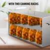 VEVOR Water Bath Canner, 15 Quart Stove Top Canner Pot, Boiling Water Canners with 2 Canning Racks, 304 Food Grade Stainless Steel Stock Pot, Silver - 3 of 4