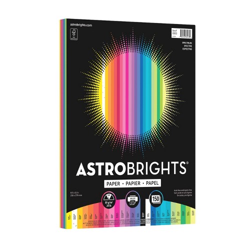 Astrobrights 150ct Colored Printer Paper - Spectrum : Target