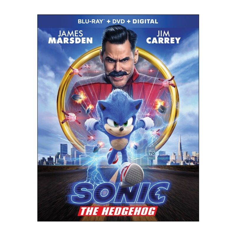 Sonic the Hedgehog (Blu-ray + DVD + Digital), 1 of 3