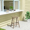 WestinTrends Outdoor Patio Adirondack Counter Height Stool Chair - 2 of 4