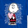 Men's - Peanuts - Charlie Brown Xoxo Short Sleeve Graphic T-Shirt - 2 of 4