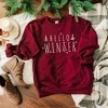 Simply Sage Market Women's Graphic Sweatshirt Hello Winter Trees - image 2 of 3