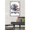 Trends International NFL New England Patriots - Drip Helmet 20 Framed Wall Poster Prints - 2 of 4