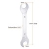 Unique Bargains High Carbon Steel Metric Thin Open End Wrench - 2 of 4