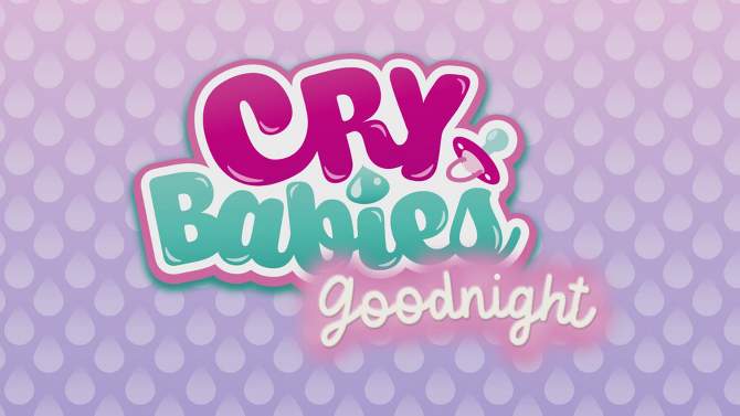 Cry Babies Goodnight Dreamy Light-Up Baby Doll, 2 of 8, play video