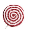 Hachikiko Large Lollipop Picks - 19" Red & White Swirl Candy Christmas Tree Decorations Set of 6 - 2 of 4