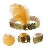 Unique Bargains Women's Feathers Faux Diamond Headbands 1 Pc - 3 of 4