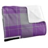 University Of Mount Union Campus Plaid Spirit Silky Touch Super Soft Throw Blanket 50x60 - 3 of 4