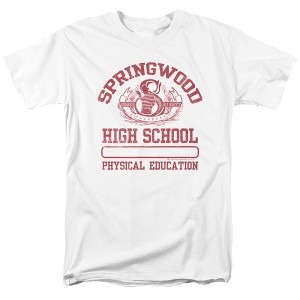 Nightmare On Elm Street Springwood High Adult T-Shirt - 1 of 4