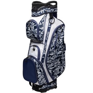 Glove It Golf Ladies Lightweight Cart Bag 6lbs, 15-way Divider, 9 Pockets - Island Breeze - 1 of 4