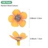 Unique Bargains Silk Decor DIY Wedding Mini Bulk Artificial Daisy Flowers Heads - 3 of 4