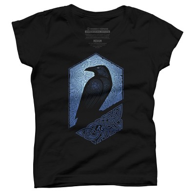 Girl's Design By Humans GUARDIAN By RAIDHO T-Shirt