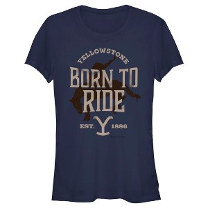 Junior's Yellowstone Born to Ride Est. 1886 T-Shirt - 1 of 4