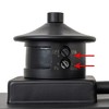 C Cattleya Matte Black Motion Sensing Dusk to Dawn Outdoor Wall Lantern Sconces with Water Glass(2-Pack) - 4 of 4