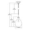 Elk Home Sunderland 1 - Light Pendant in  Silvered Graphite - 2 of 4