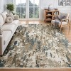 Oriental Weavers Echo ECH11 Beige / Teal Indoor Area Rug - 5'3" x 7'6" - 2 of 4