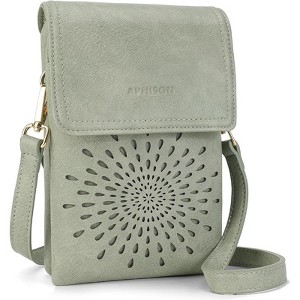 Generic Small Crossbody Bags Trendy Leather Phone Wallet Purses Handbags Card Slots - 1 of 4