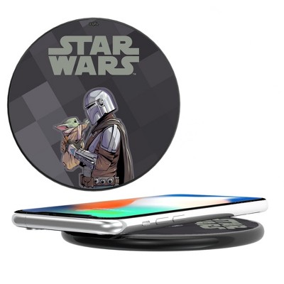 Keyscaper Star Wars Mandalorian Color Block 15-Watt Wireless Charger