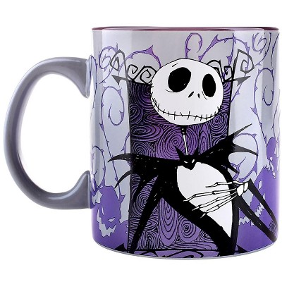 Silver Buffalo Nightmare Before Christmas Jack Skellington 20oz Ceramic Mug