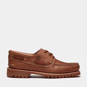 【新品】Timberland Authentic Boat Shoe 29cm Timberland Men's Timberland Authentic 3-Eye Lug Handsewn Boat Shoe