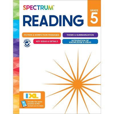 Spectrum Reading Workbook, Grade 5 - (Paperback)