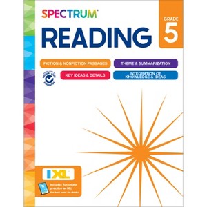 Spectrum Reading Workbook, Grade 5 - (Paperback) - 1 of 1