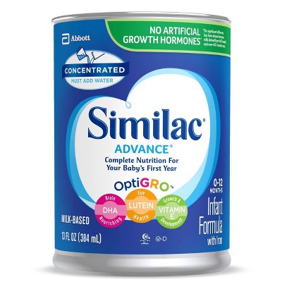 similac supplementation target