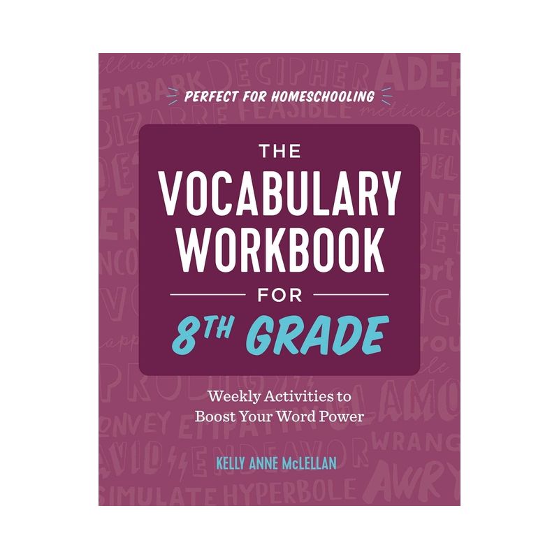 The Vocabulary Workbook for 8th Grade - by  Kelly Anne McLellan (Paperback), 1 of 2