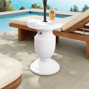 Christopher Knight Home Alayna Patio Modern Lightweight Concrete Umbrella Base - 1 of 4