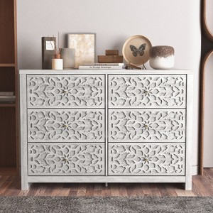 Galano Avaro 6 Drawer 45.4 in. Wide Dresser (Sturdy Design with Interlocking Drawers) - 1 of 4