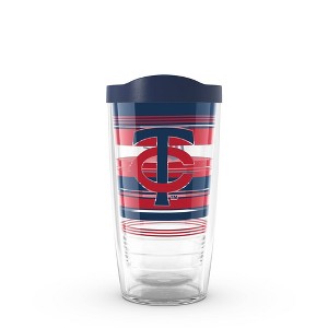 MLB Minnesota Twins 16oz Hype Stripes Classic Tumbler - 1 of 4